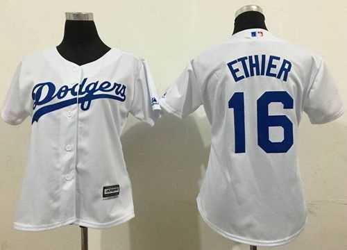 Women Los Angeles Dodgers #16 Andre Ethier White Fashion Stitched Baseball Jersey,We sell and wholesale Women Los Angeles Dodgers #16 Andre Ethier White Fashion Stitched Baseball Jersey on line form chian!